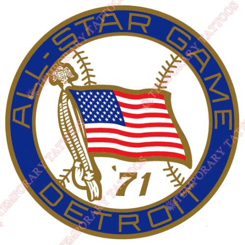 MLB All Star Game Customize Temporary Tattoos Stickers NO.1328